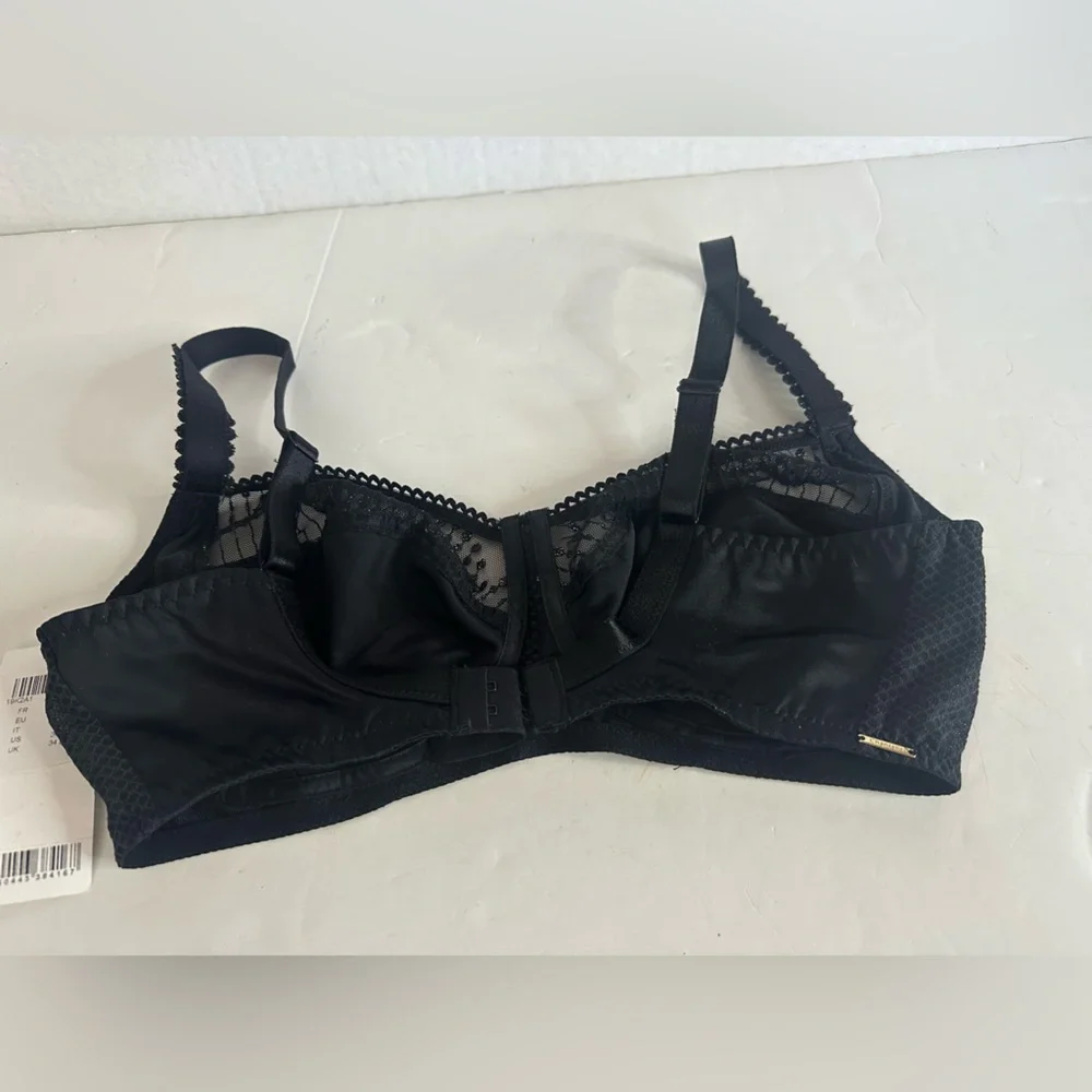 Chantelle Black Sheer Underwire Bra - Picture 2 of 11
